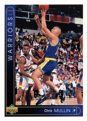 #92 Chris Mullin - Golden State Warriors - 1993-94 Upper Deck Basketball