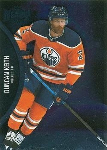 #92 Duncan Keith - Edmonton Oilers - 2021-22 Skybox Metal Universe Hockey