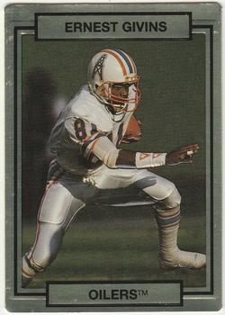 #92 Ernest Givins - Houston Oilers - 1990 Action Packed Football