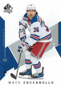 #92 Mats Zuccarello - New York Rangers - 2018-19 SP Authentic Hockey