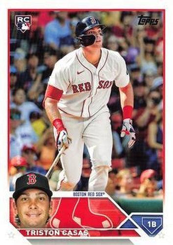 #92 Triston Casas - Boston Red Sox - 2023 Topps Baseball