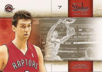 #92 Andrea Bargnani - Toronto Raptors - 2009-10 Panini Studio Basketball