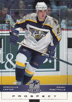 #92 Randy Robitaille - Nashville Predators - 1999-00 Upper Deck Wayne Gretzky Hockey