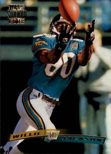 #92 Willie Jackson - Jacksonville Jaguars - 1996 Stadium Club Football
