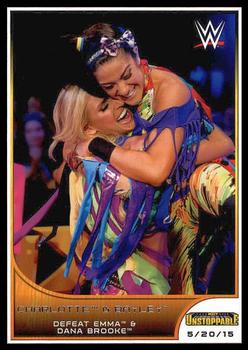 #92 Charlotte / Bayley - 2016 Topps WWE Road to Wrestlemania Wrestling