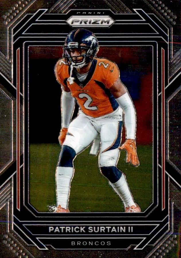 #92 Patrick Surtain II - Denver Broncos - 2022 Panini Prizm Football