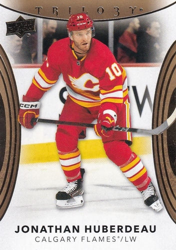 #92 Jonathan Huberdeau - Calgary Flames - 2022-23 Upper Deck Trilogy Hockey