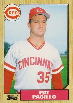 #93T Pat Pacillo - Cincinnati Reds - 1987 Topps Traded Baseball