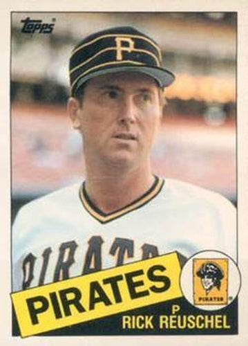 #93T Rick Reuschel - Pittsburgh Pirates - 1985 Topps Traded Baseball
