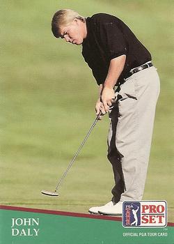 #93 John Daly - 1991 Pro Set PGA Tour Golf