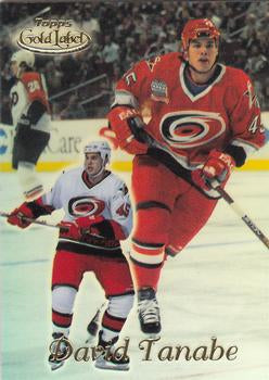 #93 David Tanabe - Carolina Hurricanes - 1999-00 Topps Gold Label Hockey
