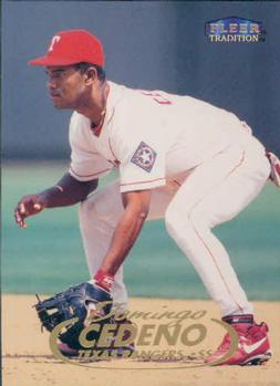 #93 Domingo Cedeno - Texas Rangers - 1998 Fleer Tradition Baseball