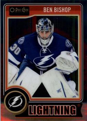 #93 Ben Bishop - Tampa Bay Lightning - 2014-15 O-Pee-Chee Platinum Hockey