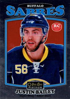 #R-93 Justin Bailey - Buffalo Sabres - 2016-17 O-Pee-Chee Platinum - Retro Hockey