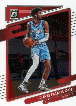 #93 Christian Wood - Houston Rockets - 2021-22 Donruss Optic Basketball