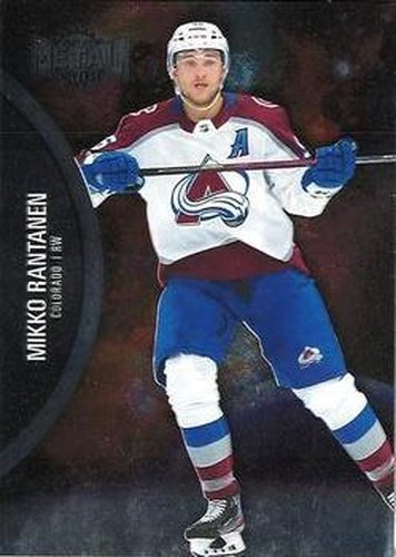 #93 Mikko Rantanen - Colorado Avalanche - 2021-22 Skybox Metal Universe Hockey