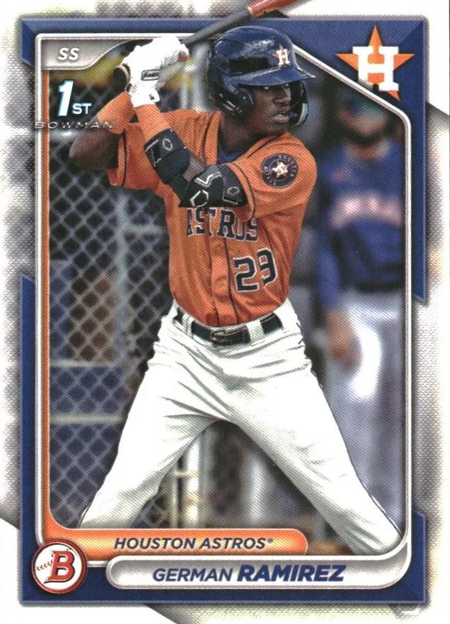 #BP-93 German Ramirez - Houston Astros - 2024 Bowman - Prospects Baseball