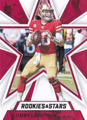 #93 Jimmy Garoppolo - San Francisco 49ers - 2020 Panini Rookies & Stars Football