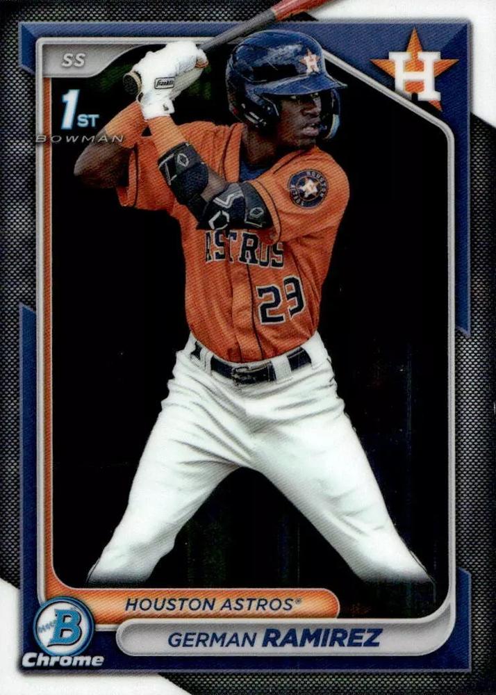 #BCP-93 German Ramirez - Houston Astros - 2024 Bowman - Chrome Prospects Baseball