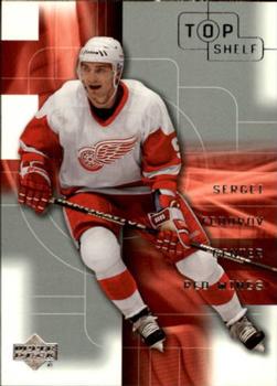 #93 Sergei Fedorov - Detroit Red Wings - 2001-02 Upper Deck Top Shelf Hockey