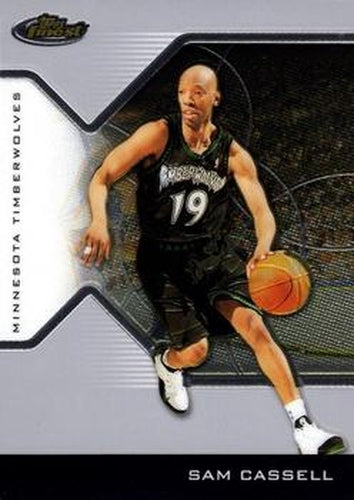 #93 Sam Cassell - Minnesota Timberwolves - 2004-05 Finest Basketball