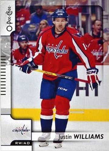 #93 Justin Williams - Washington Capitals - 2017-18 O-Pee-Chee Hockey