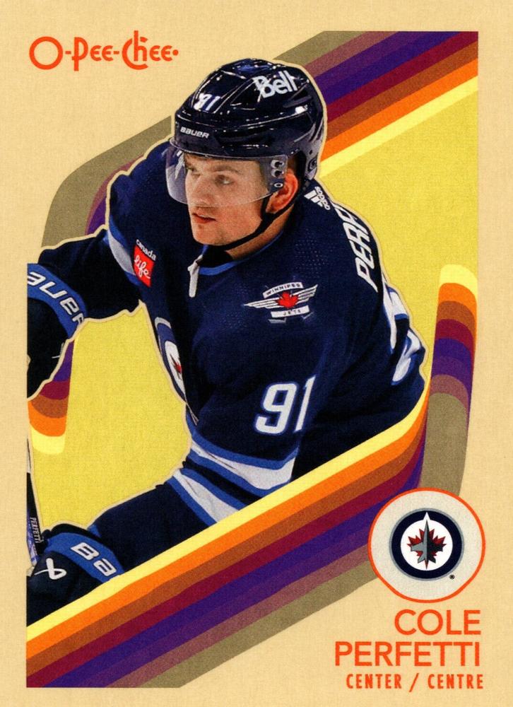 #93 Cole Perfetti - Winnipeg Jets - 2023-24 O-Pee-Chee - Retro Hockey