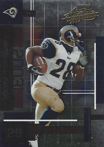 #93 Marshall Faulk - St. Louis Rams - 2003 Playoff Absolute Memorabilia Football