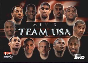 #93 Team USA Men's - USA - 2000 Topps Team USA Basketball