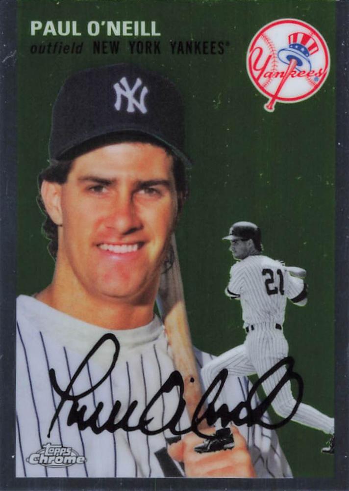 #93 Paul O'Neill - New York Yankees - 2023 Topps Chrome Platinum Anniversary Baseball