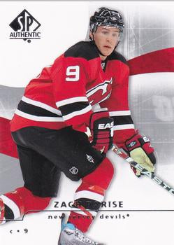 #1 Zach Parise - New Jersey Devils - 2008-09 SP Authentic Hockey