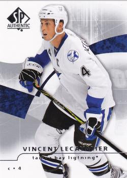 #3 Vincent Lecavalier - Tampa Bay Lightning - 2008-09 SP Authentic Hockey