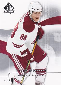 #22 Peter Mueller - Phoenix Coyotes - 2008-09 SP Authentic Hockey