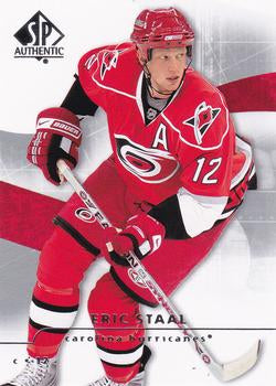 #74 Eric Staal - Carolina Hurricanes - 2008-09 SP Authentic Hockey