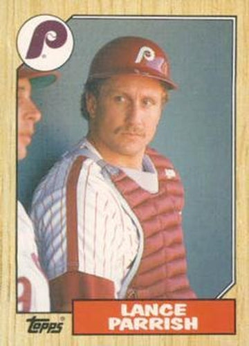 #94T Lance Parrish - Philadelphia Phillies - 1987 Topps Traded Baseball