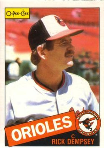 #94 Rick Dempsey - Baltimore Orioles - 1985 O-Pee-Chee Baseball