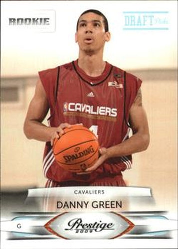 #244 Danny Green - Cleveland Cavaliers - 2009-10 Panini Prestige - Draft Picks Light Blue Basketball