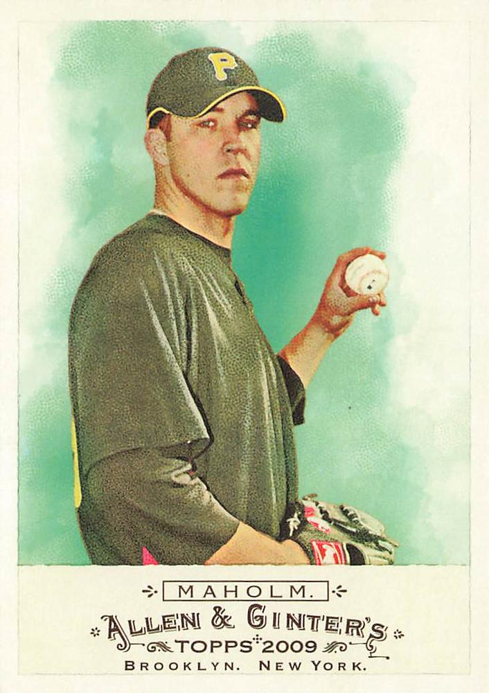 #94 Paul Maholm - Pittsburgh Pirates - 2009 Topps Allen & Ginter Baseball