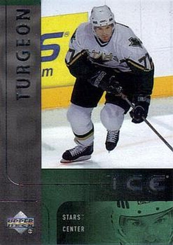 #94 Pierre Turgeon - Dallas Stars - 2001-02 Upper Deck Ice Hockey