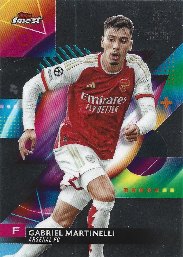#94 Gabriel Martinelli - Arsenal FC - 2023-24 Finest UEFA Club Competitions Soccer