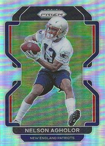 #94 Nelson Agholor - New England Patriots - 2021 Panini Prizm - Silver Football