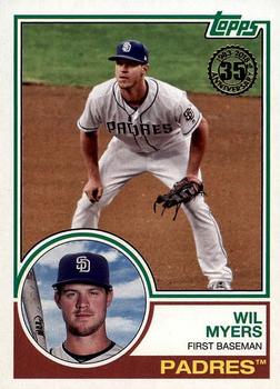 #83-94 Wil Myers - San Diego Padres - 2018 Topps - 1983 Topps Baseball 35th Anniversary Baseball