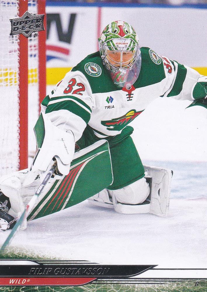 #94 Filip Gustavsson - Minnesota Wild - 2024-25 Upper Deck Hockey