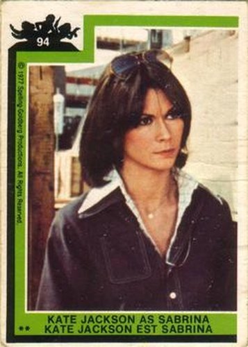 #94 Kate Jackson as Sabrina - 1977 O-Pee-Chee Charlie's Angels