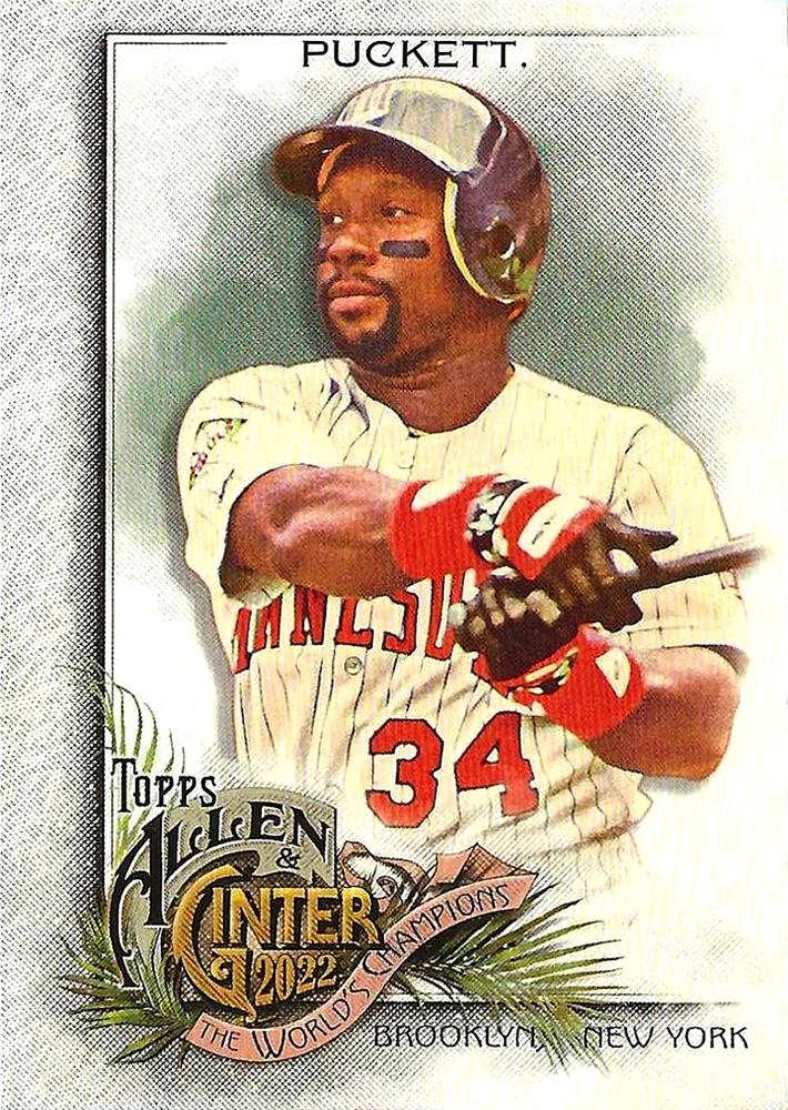 #94 Kirby Puckett - Minnesota Twins - 2022 Topps Allen & Ginter Baseball