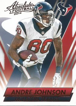 #94 Andre Johnson - Houston Texans - 2014 Panini Absolute - Red Football