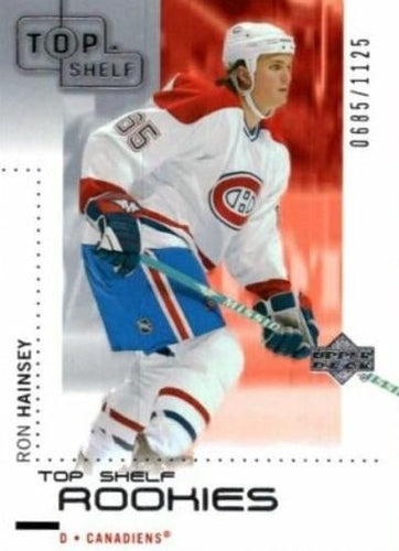 #94 Ron Hainsey - Montreal Canadiens - 2002-03 Upper Deck Top Shelf Hockey