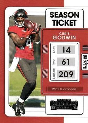 #94 Chris Godwin - Tampa Bay Buccaneers - 2021 Panini Contenders Football