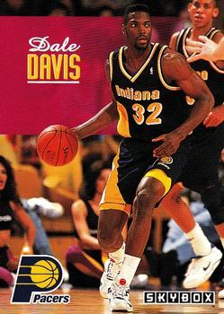 #94 Dale Davis - Indiana Pacers - 1992-93 SkyBox Basketball