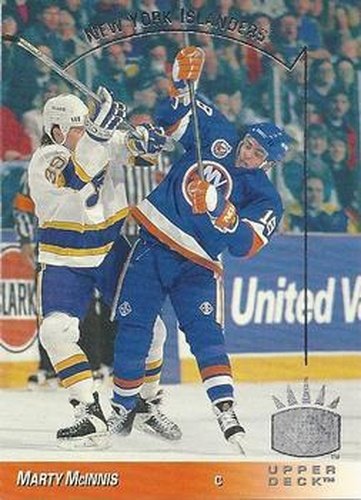 #94 Marty McInnis - New York Islanders - 1993-94 Upper Deck - SP Hockey